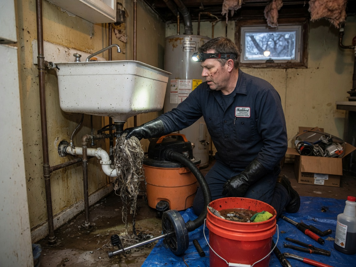 drain cleaning in Fairmount