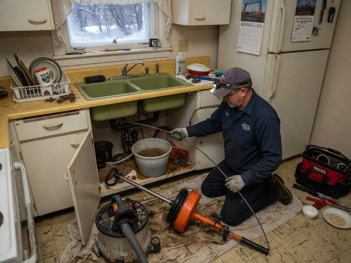 drain cleaning in Downtown Duluth